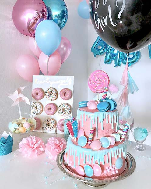 Cake Ideas For Gender Reveal Party
 43 Adorable Gender Reveal Party Ideas Page 2 of 4