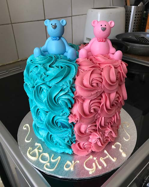Cake Ideas For Gender Reveal Party
 23 Adorable Gender Reveal Party Ideas crazyforus