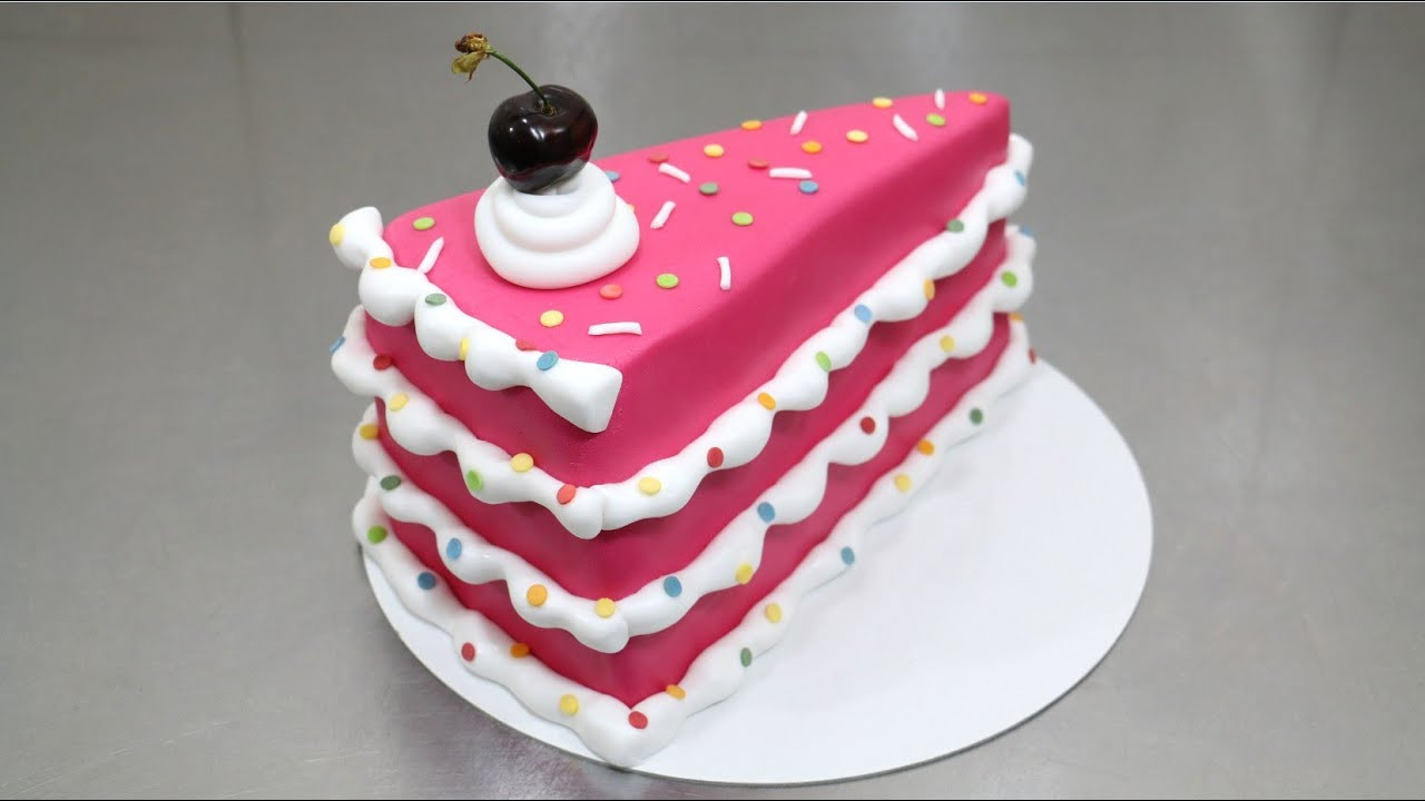 Cake Pictures Birthday
 Piece of Cake Birthday Cake Idea by CakesStepbyStep