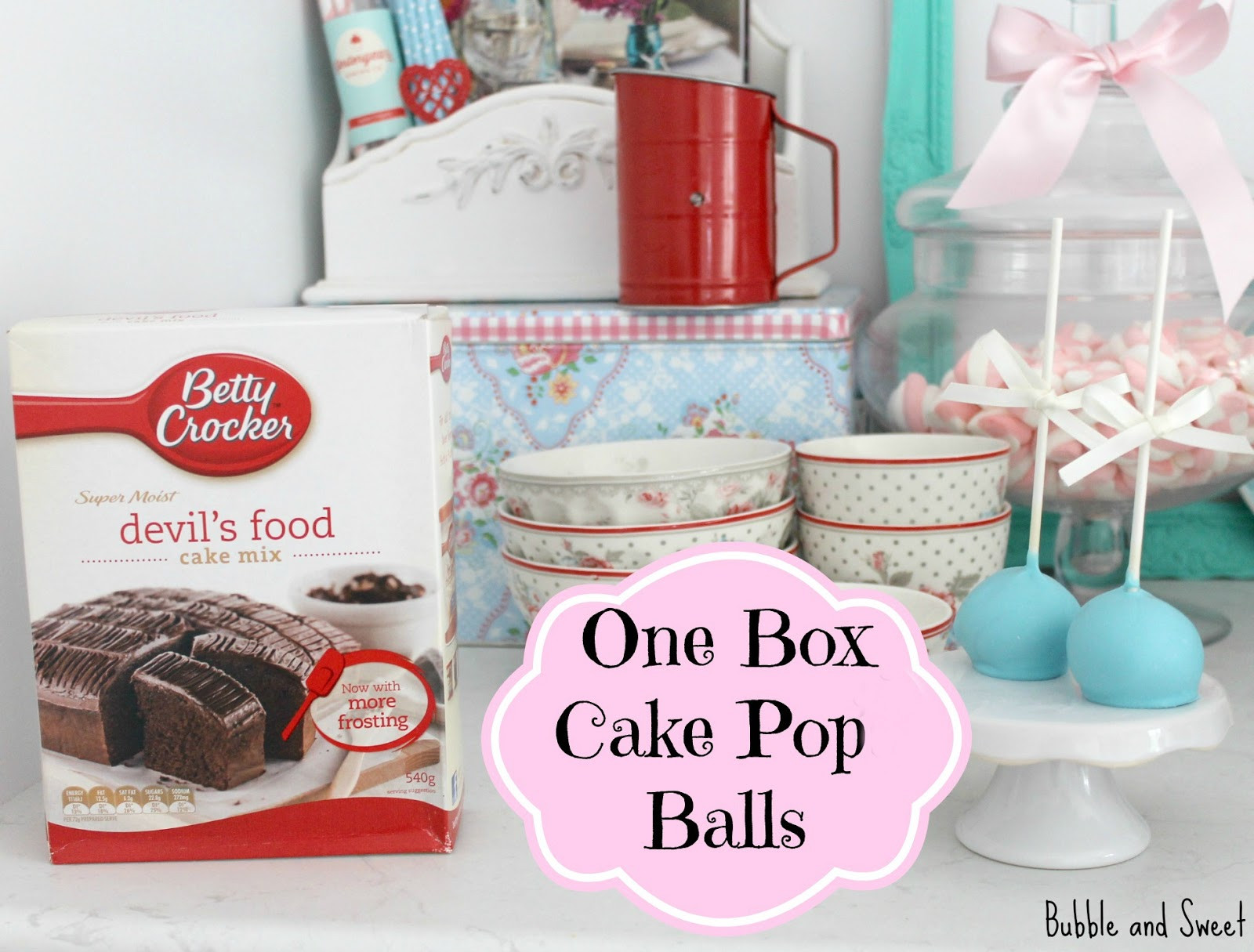 Cake Pops Recipes With Cake Mix
 Bubble and Sweet e Box cake pops It doesn t much