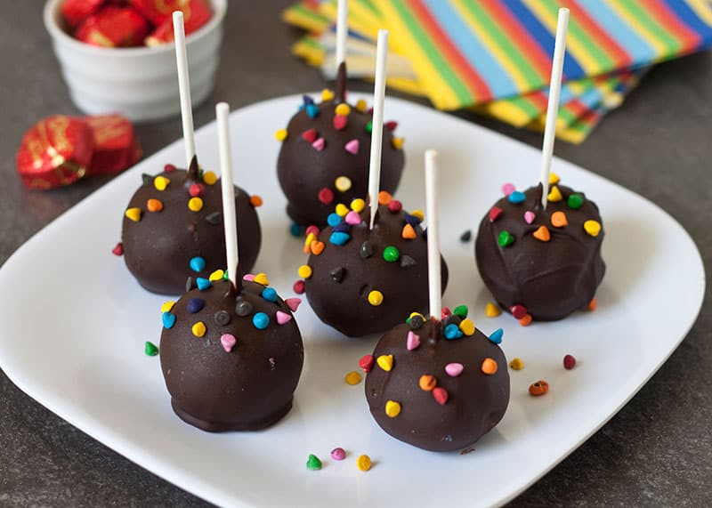 Cake Pops Recipes With Cake Mix
 Easy Brownie Cake Pops Recipe from Barbara Bakes
