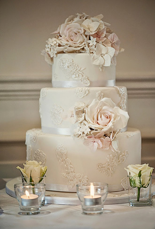 Cake Wedding
 Lace Wedding Cakes Belle The Magazine