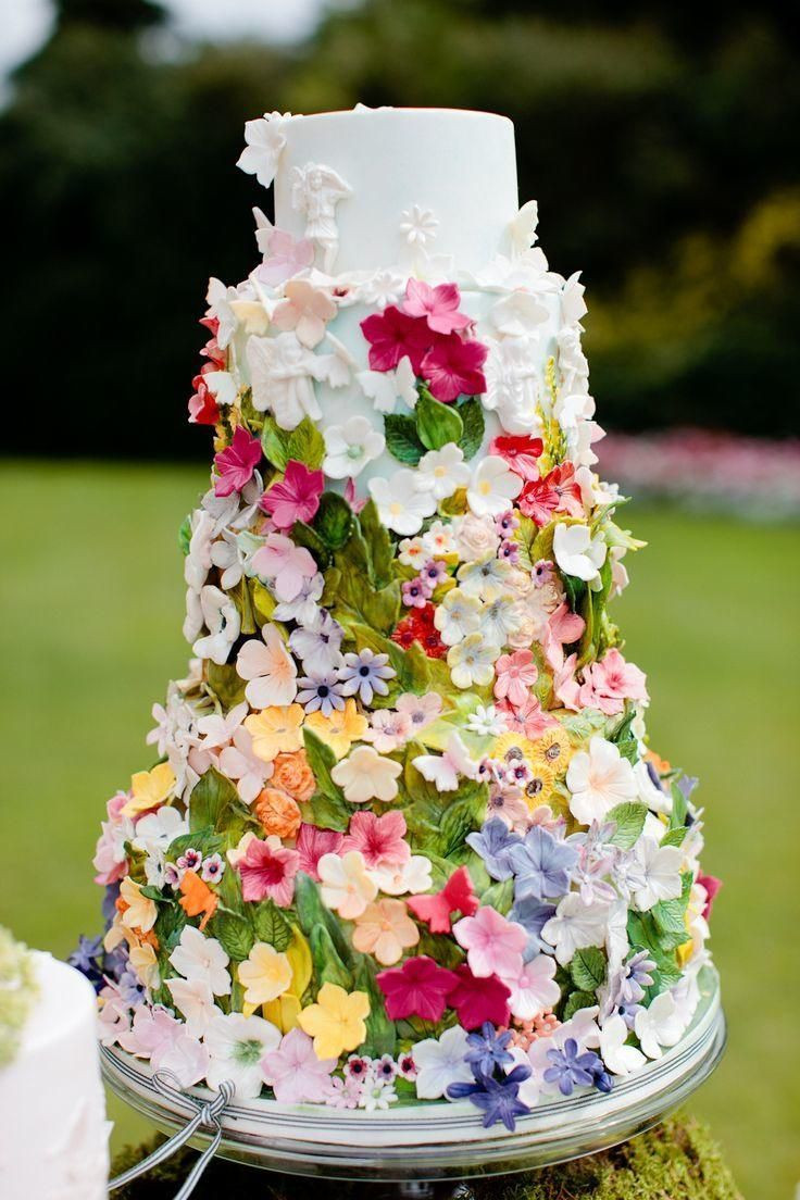 Cake Wedding
 20 Fancy Floral Wedding Cakes