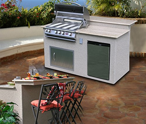 Cal Flame Outdoor Kitchen
 Cal Flame e6016 Outdoor Kitchen 4 Burner Barbecue Grill