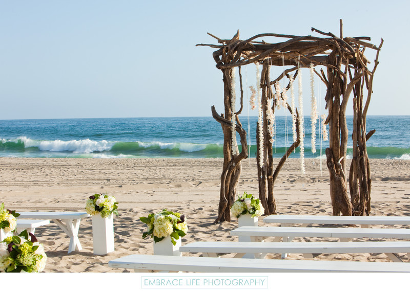 California Beach Weddings
 Southern California Beach Wedding Venue in Malibu