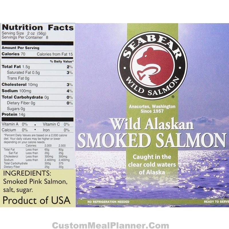 Calories Smoked Salmon
 Nutritional Information For Smoked Salmon