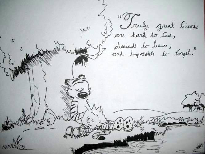 Calvin And Hobbes Friendship Quotes
 10 Beautiful Life Lessons from Calvin and Hobbes