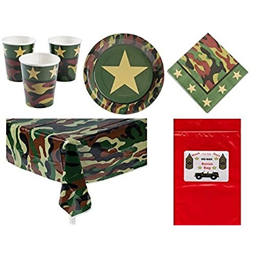 Camo Birthday Decorations
 Camouflage Birthday Party Supplies Amazon