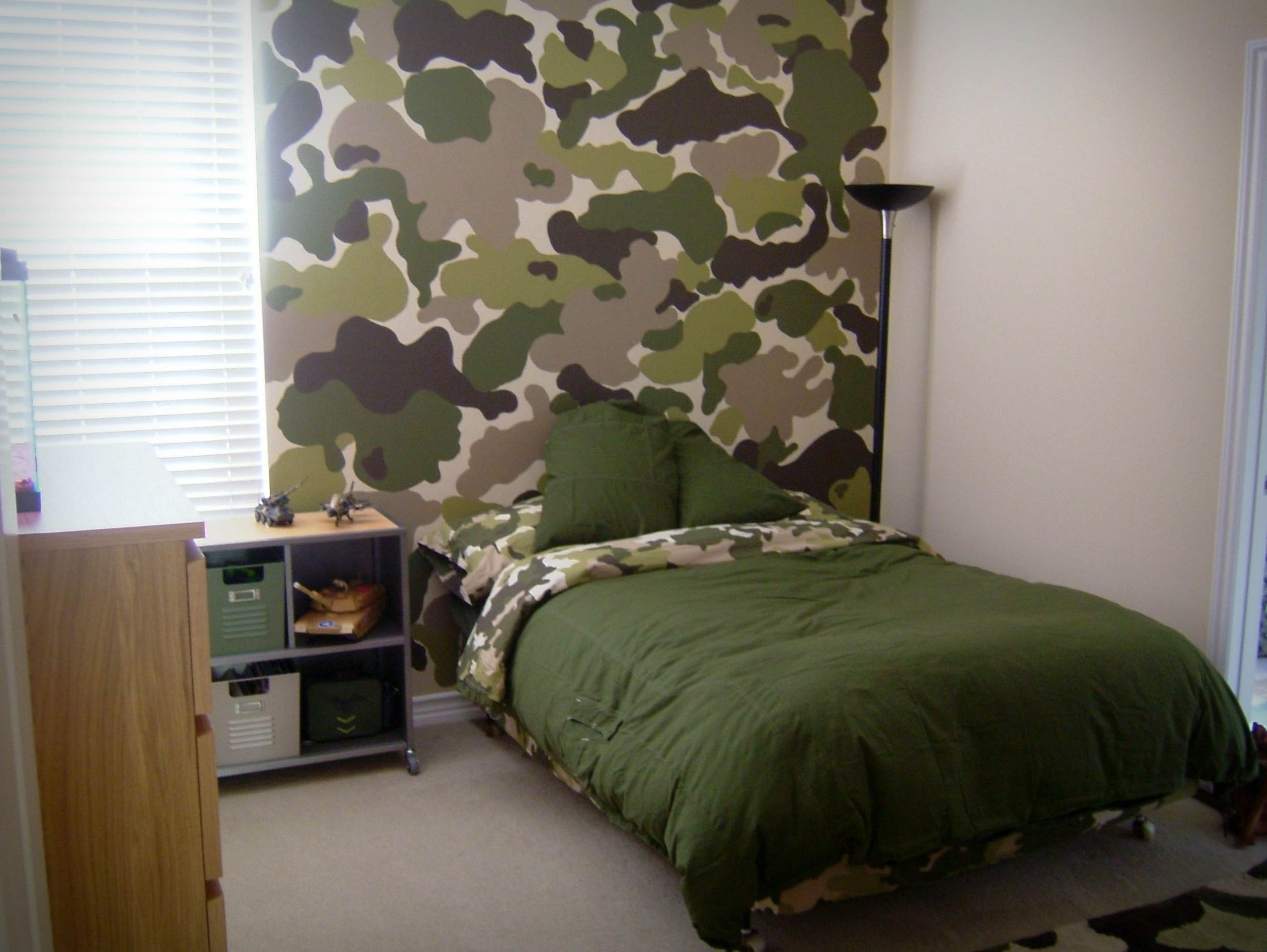 Camo Kids Room
 Brave and Strong Impression Camo Bedroom Ideas for boys