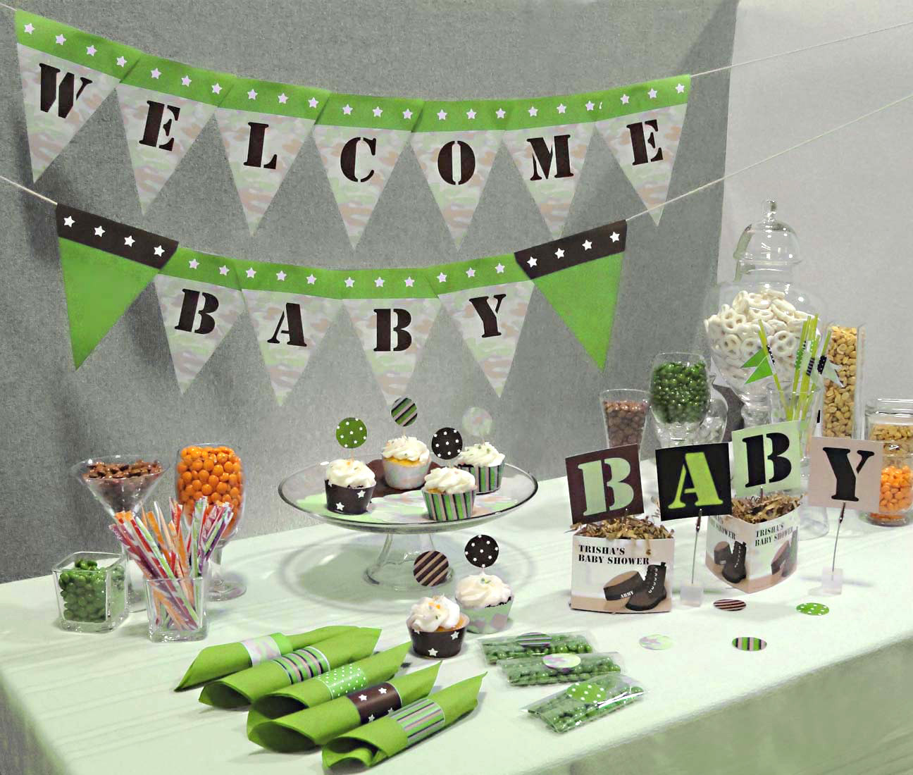 Camouflage Baby Shower Decorating Ideas
 Camouflage Baby Shower Ideas Baby Ideas