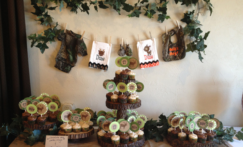 Camouflage Baby Shower Decorating Ideas
 How To Throw Camouflage Themed Baby Shower