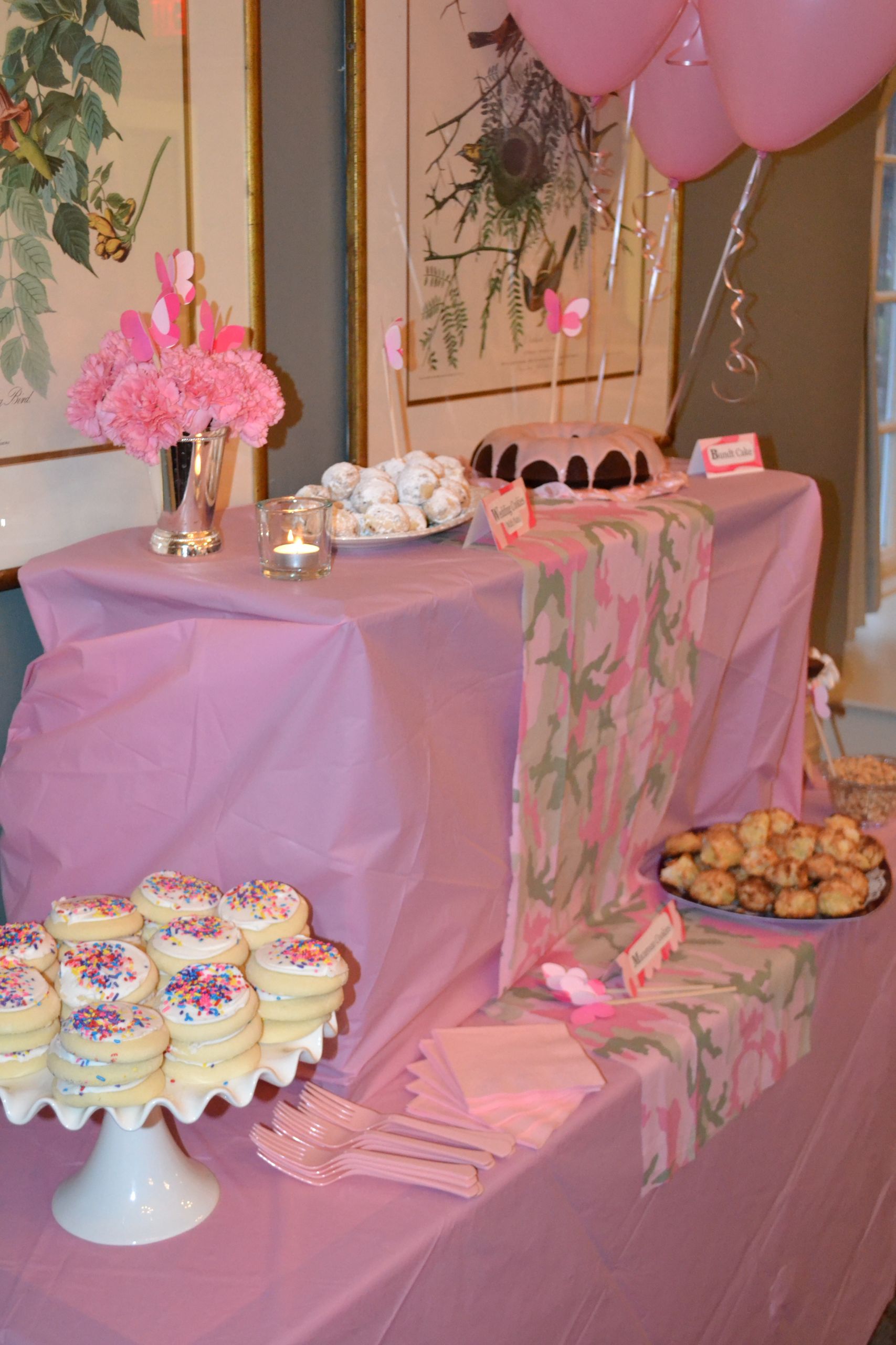 Camouflage Baby Shower Decorating Ideas
 Pink Camo baby shower