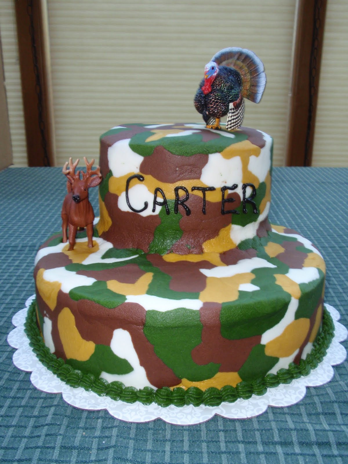 Camouflage Birthday Cakes
 Saving Doug s Sanity How I made a camouflage cake inside
