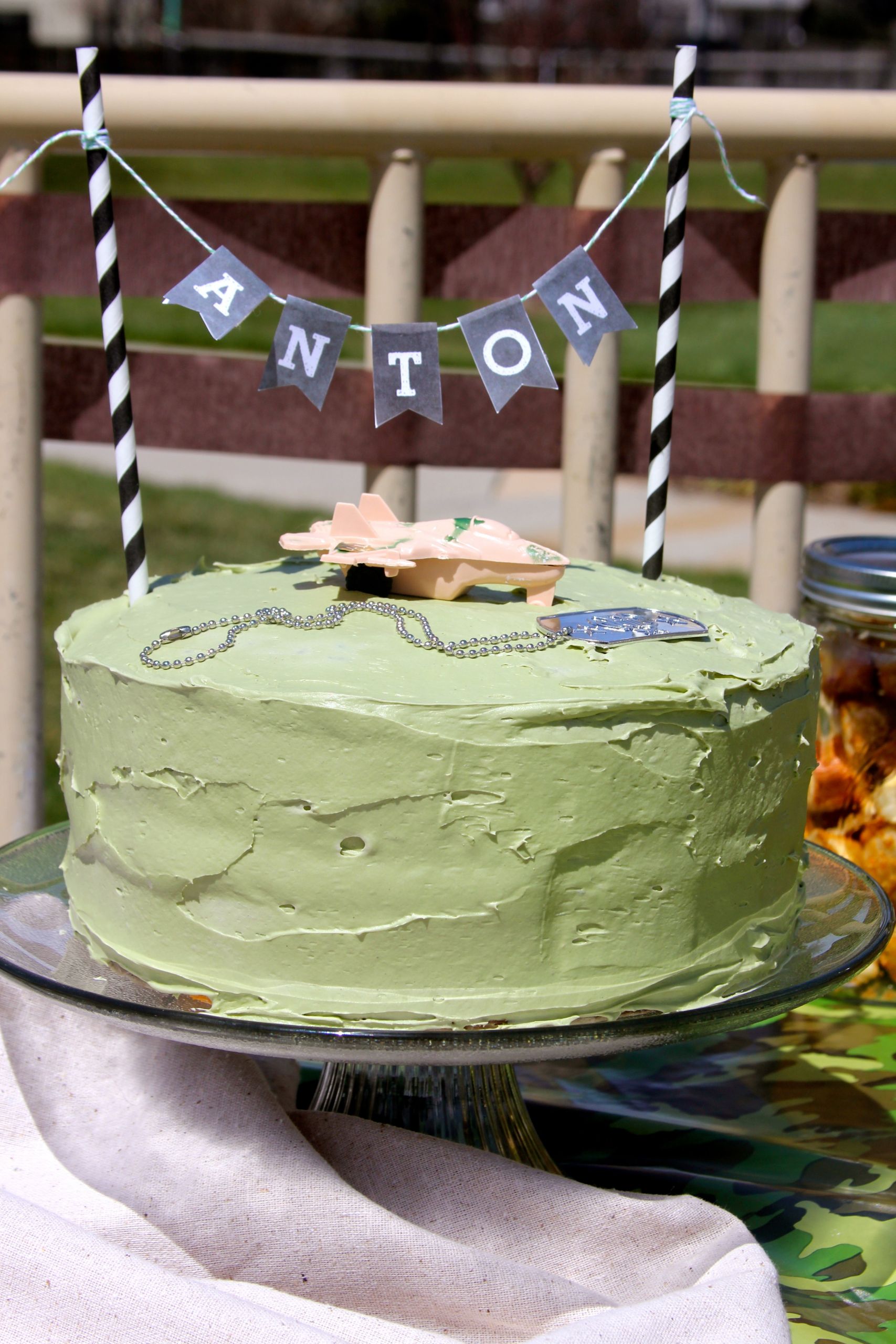 Camouflage Birthday Cakes
 making a camouflage birthday cake tutorial — teresa