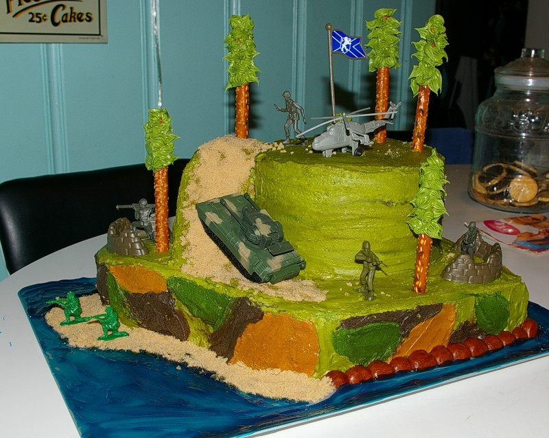 Camouflage Birthday Cakes
 Special Day Cakes Amazing Camo Birthday Cake Decorations