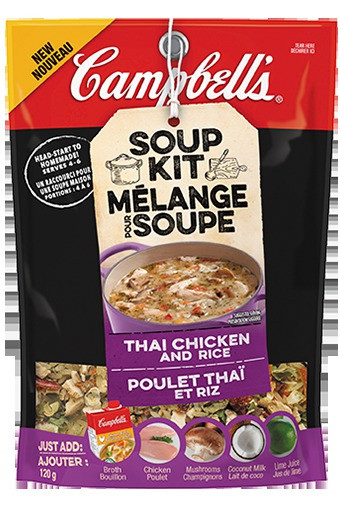 Campbells Soup Chicken And Rice
 Campbell s Soup Kit Thai Chicken and Rice reviews in Soup