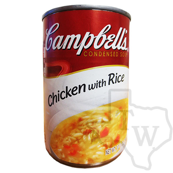 Campbells Soup Chicken And Rice
 CAMPBELLS CHICKEN WITH RICE SOUP CAN 10 5oz Grocery