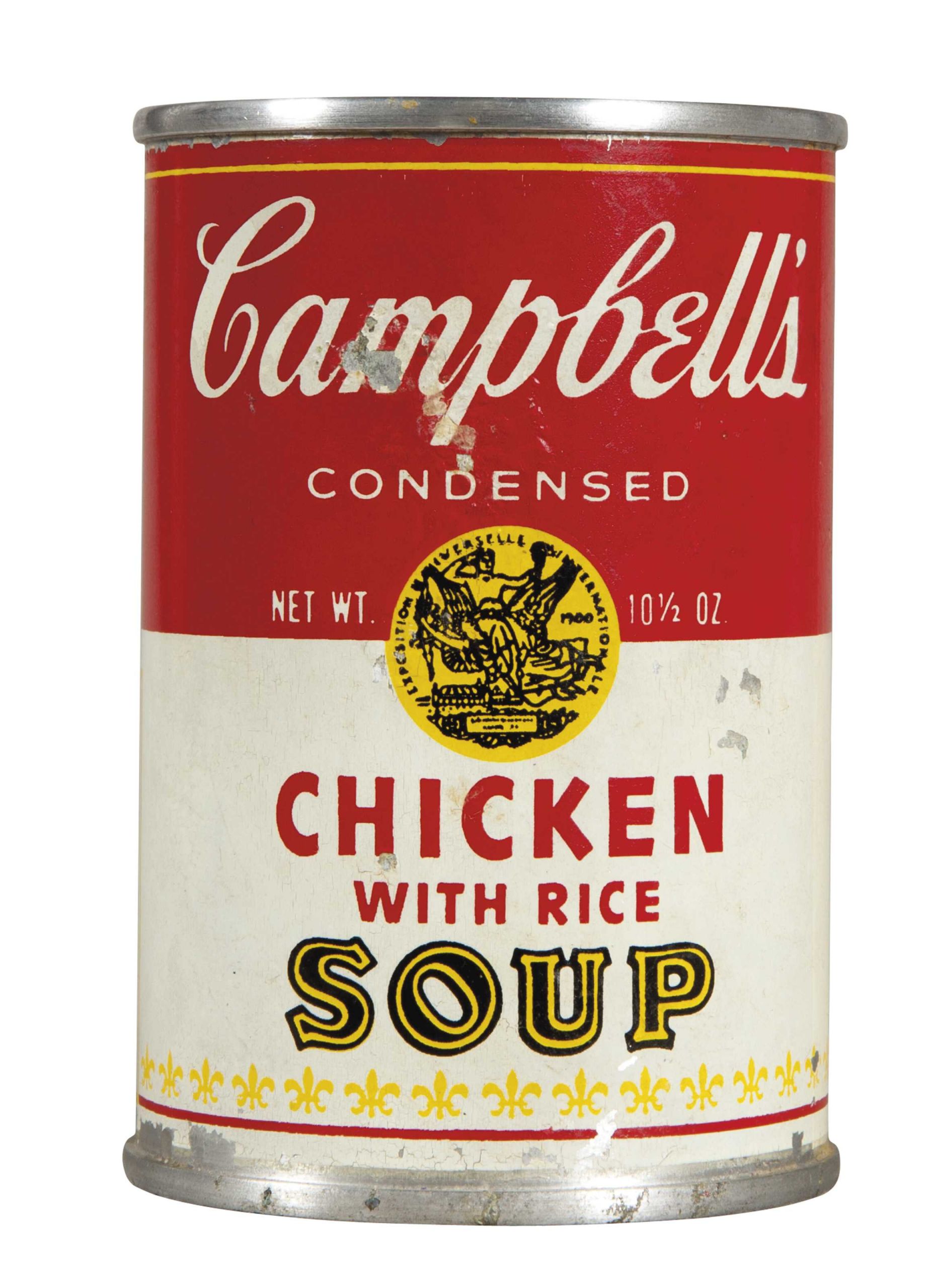 Campbells Soup Chicken And Rice
 Campbell s Chicken with Rice Soup ANDY WARHOL 1928 1987