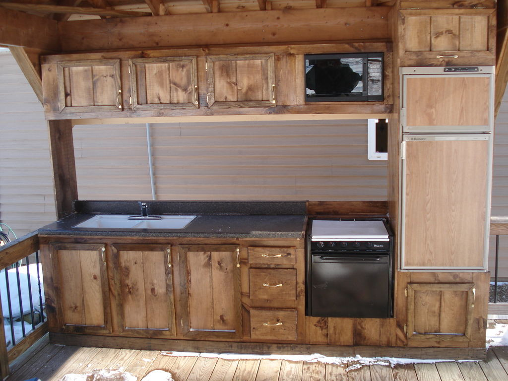 Camper Outdoor Kitchen
 Camper Deck Kitchen 9 Steps Instructables