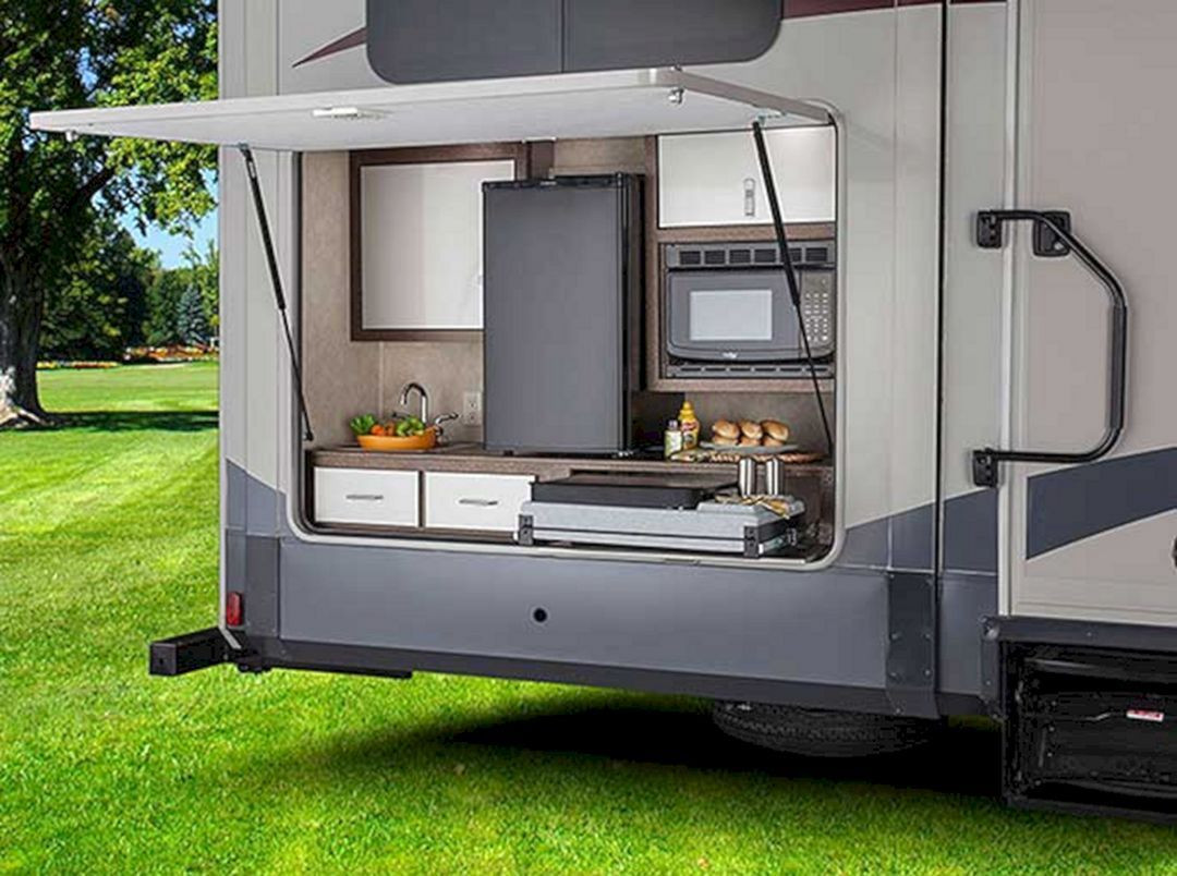Camper With Outdoor Kitchen
 10 RV Outdoor Kitchen Ideas 2019 Healthy the Go