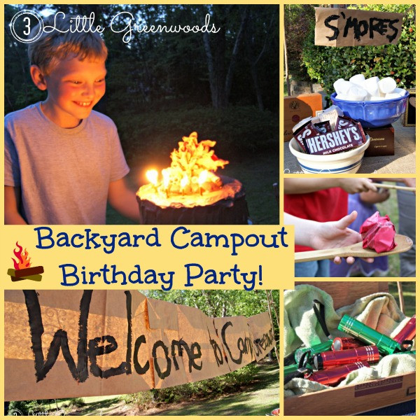 Camping Birthday Party Games
 Camping Birthday Party Fun