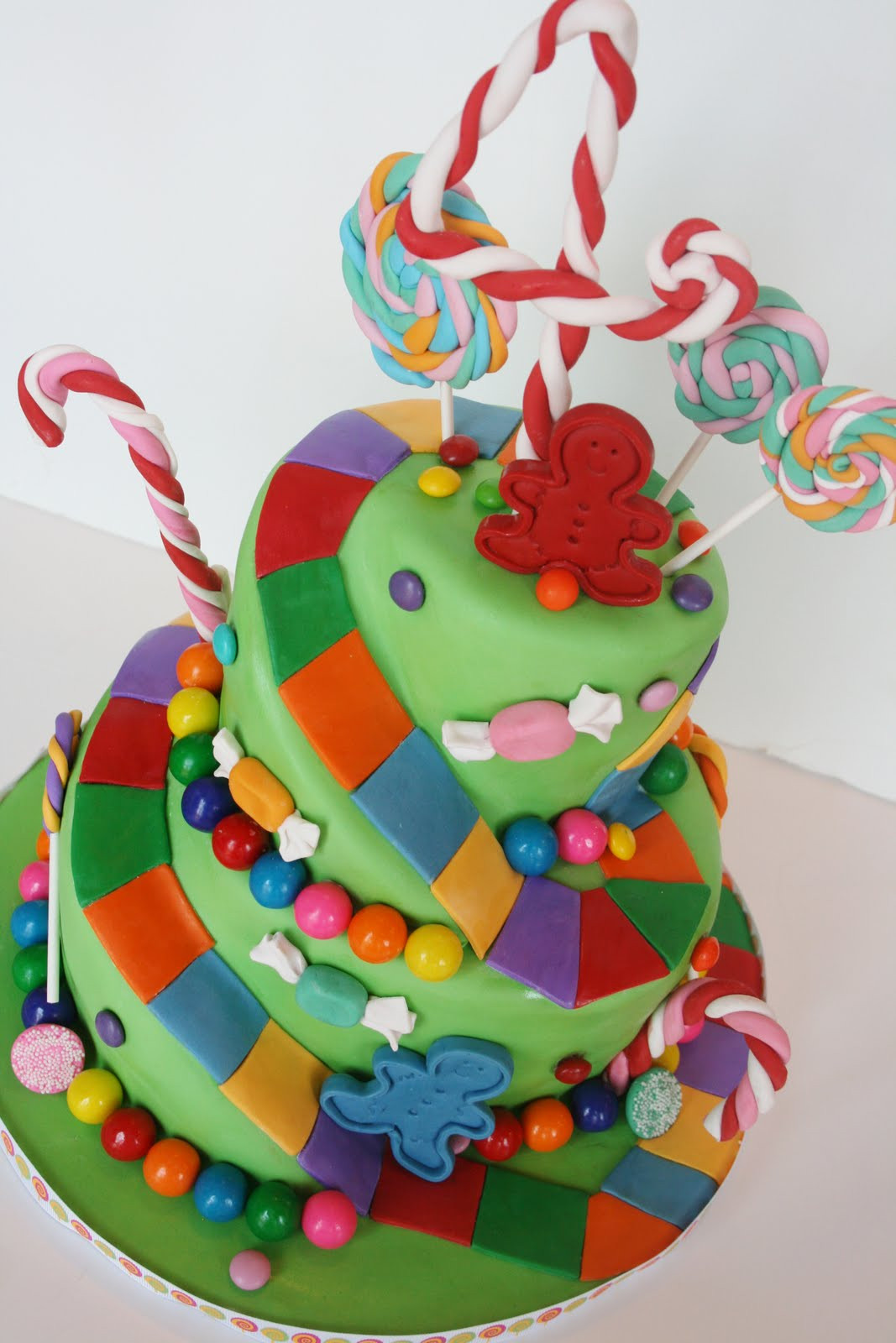 Candy Birthday Cakes
 And Everything Sweet Candyland Cake