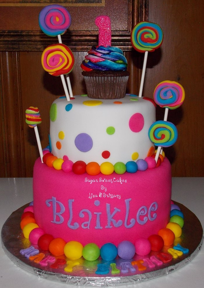 Candy Birthday Cakes
 Candy Land CakeCentral