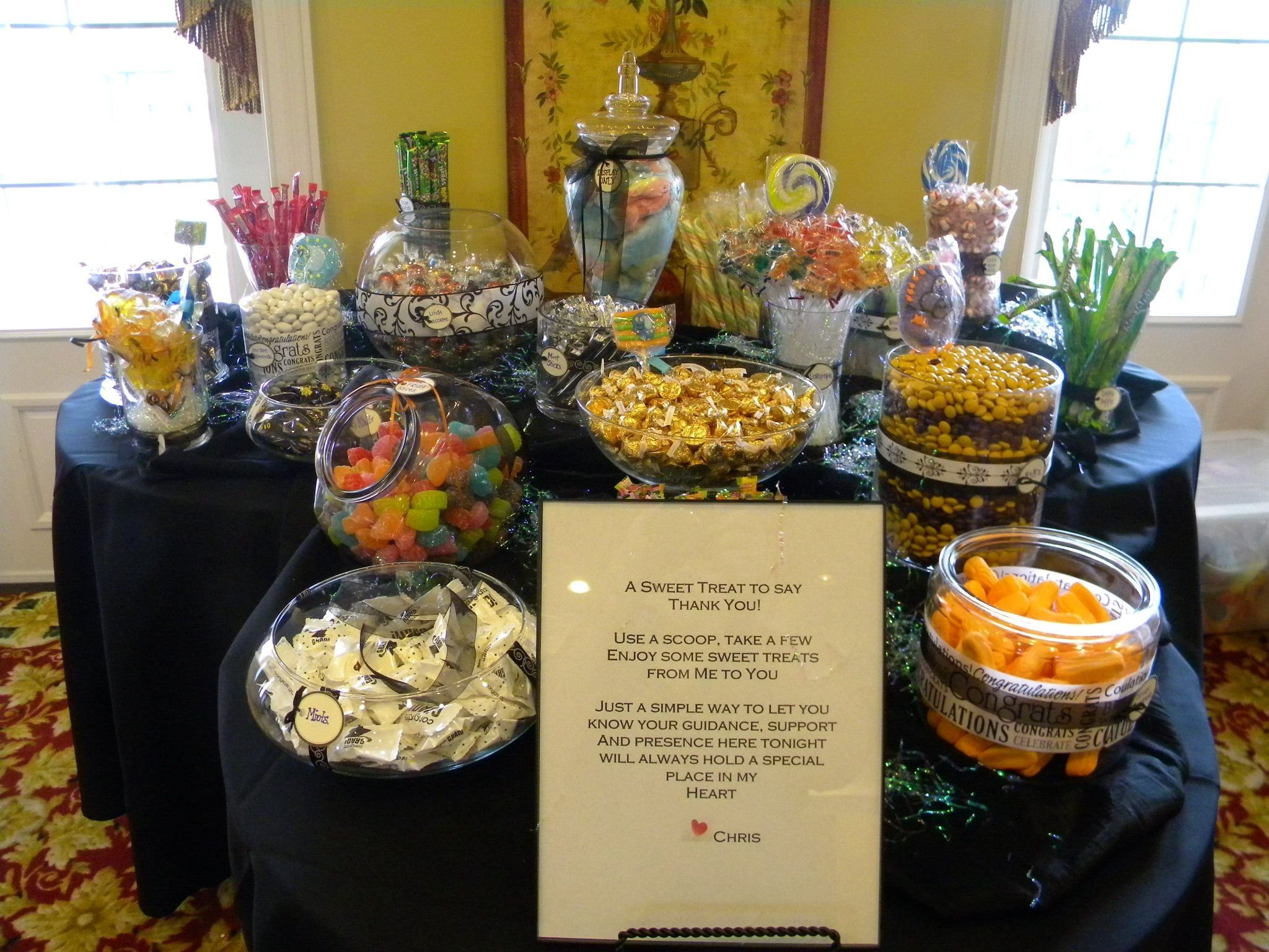 Candy Buffet Ideas For Graduation Party
 10 Spectacular Food Ideas For Graduation Open House 2019