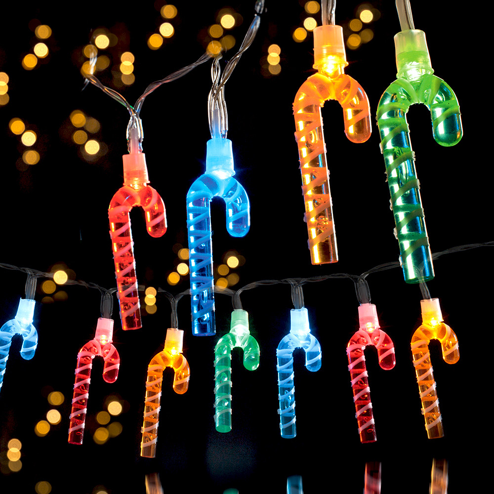Candy Cane Led Christmas Lights
 LED candy cane lights