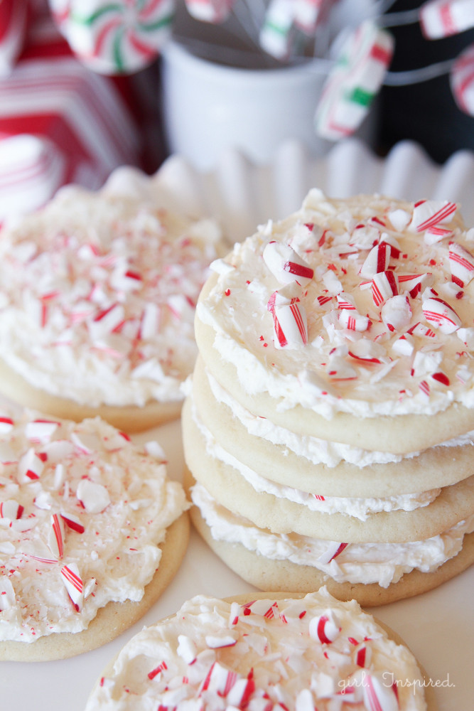 Candy Cane Sugar Cookies
 Candy Cane Cookies girl Inspired