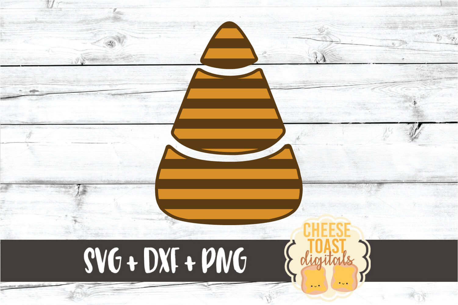 Candy Corn Svg
 Striped Candy Corn Halloween SVG PNG DXF Cut Files