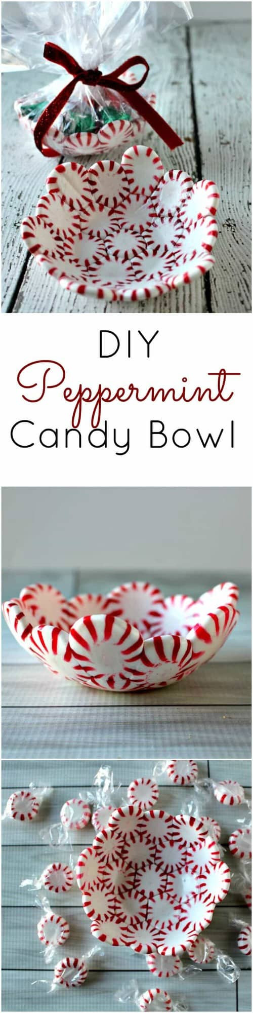 Candy DIY Gifts
 DIY Peppermint Candy Bowls Princess Pinky Girl