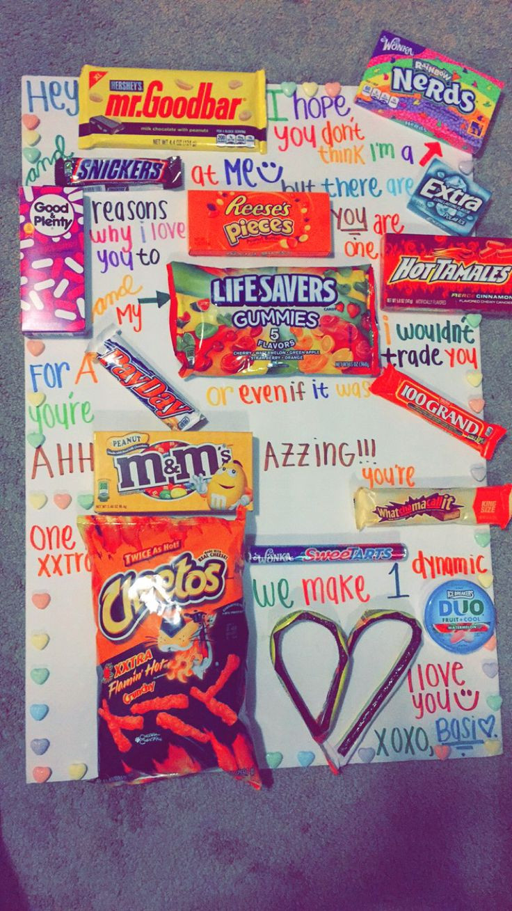 Candy Gift Ideas For Boyfriend
 147 best Candy sayings images on Pinterest