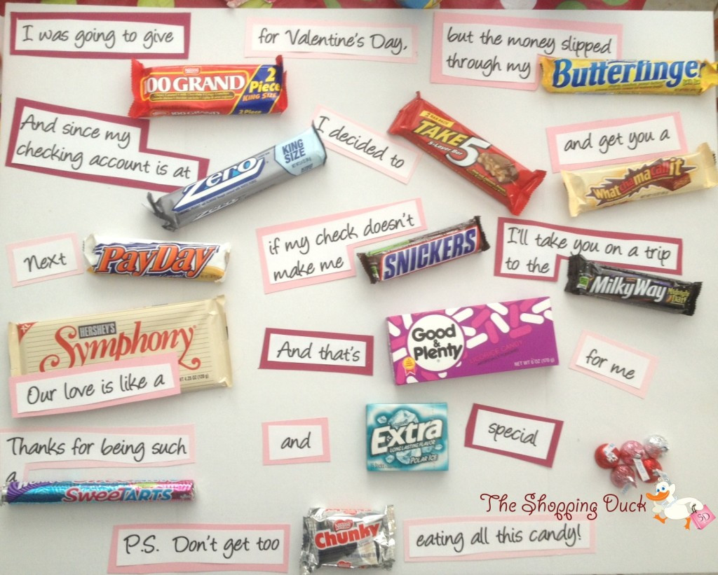 Candy Sayings For Valentines Day
 Five Last Minute Valentine s Day Gift Ideas Time For All