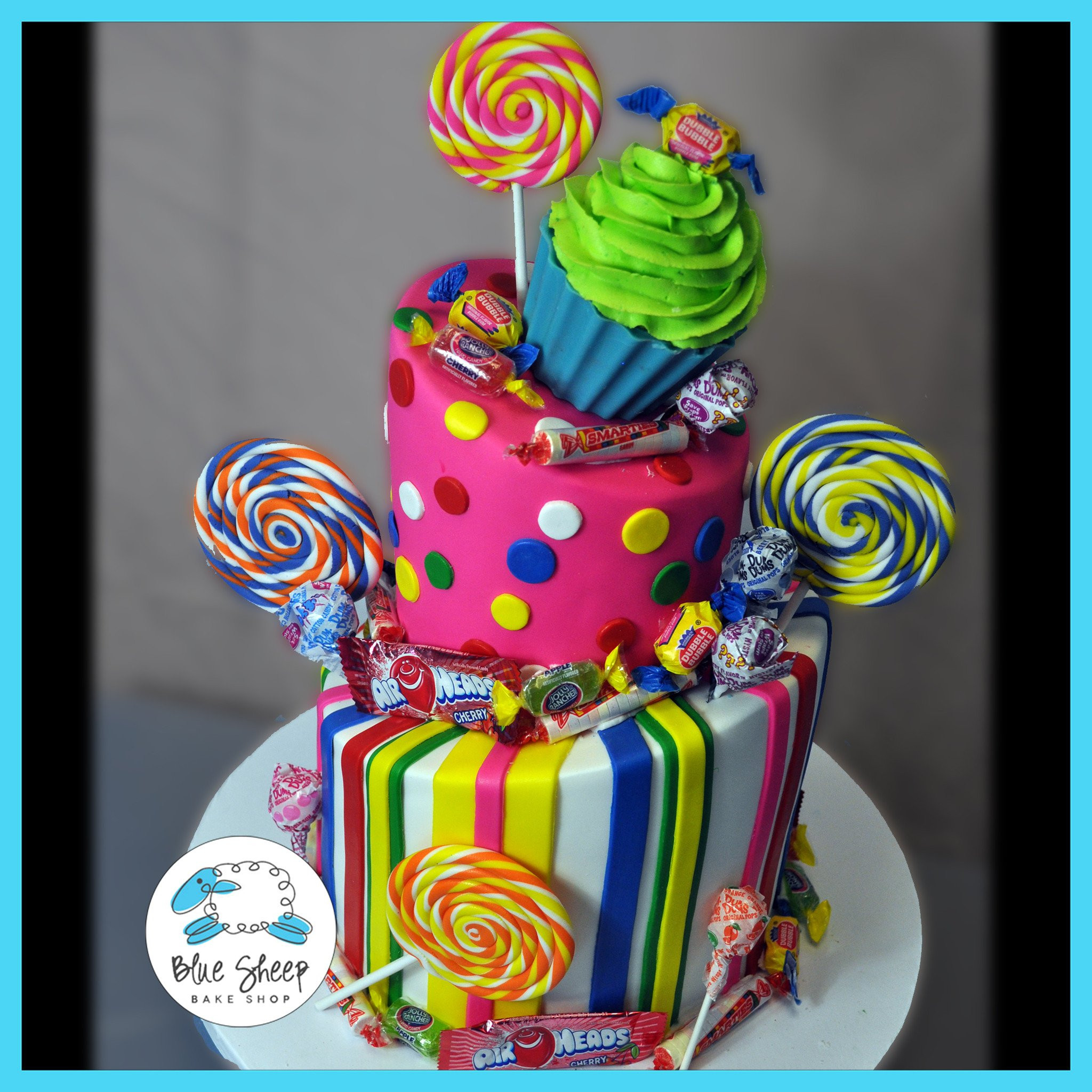 Candyland Birthday Cakes
 Sweet 16 Candyland Birthday Cake