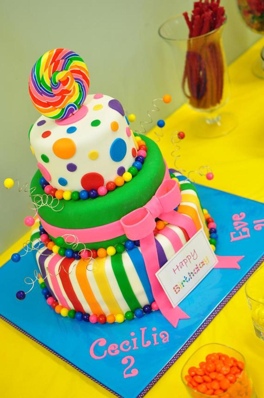 Candyland Birthday Cakes
 Candyland Cake CakeCentral