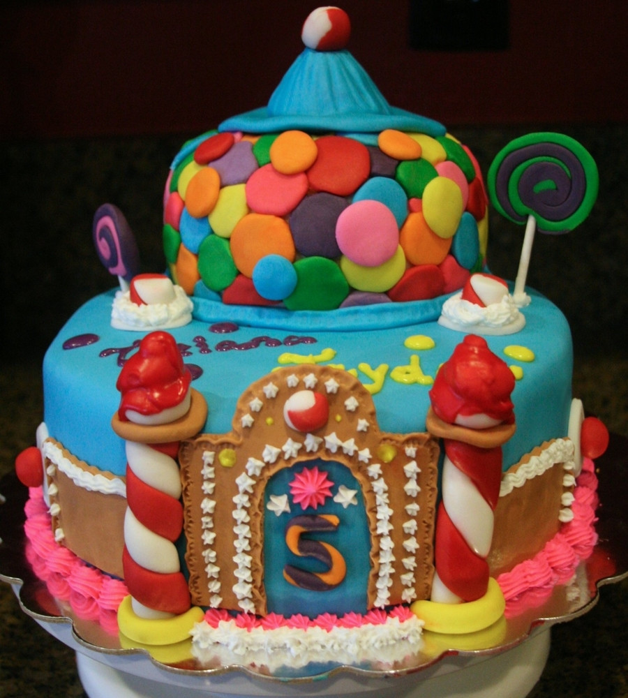 Candyland Birthday Cakes
 Candyland Cake CakeCentral