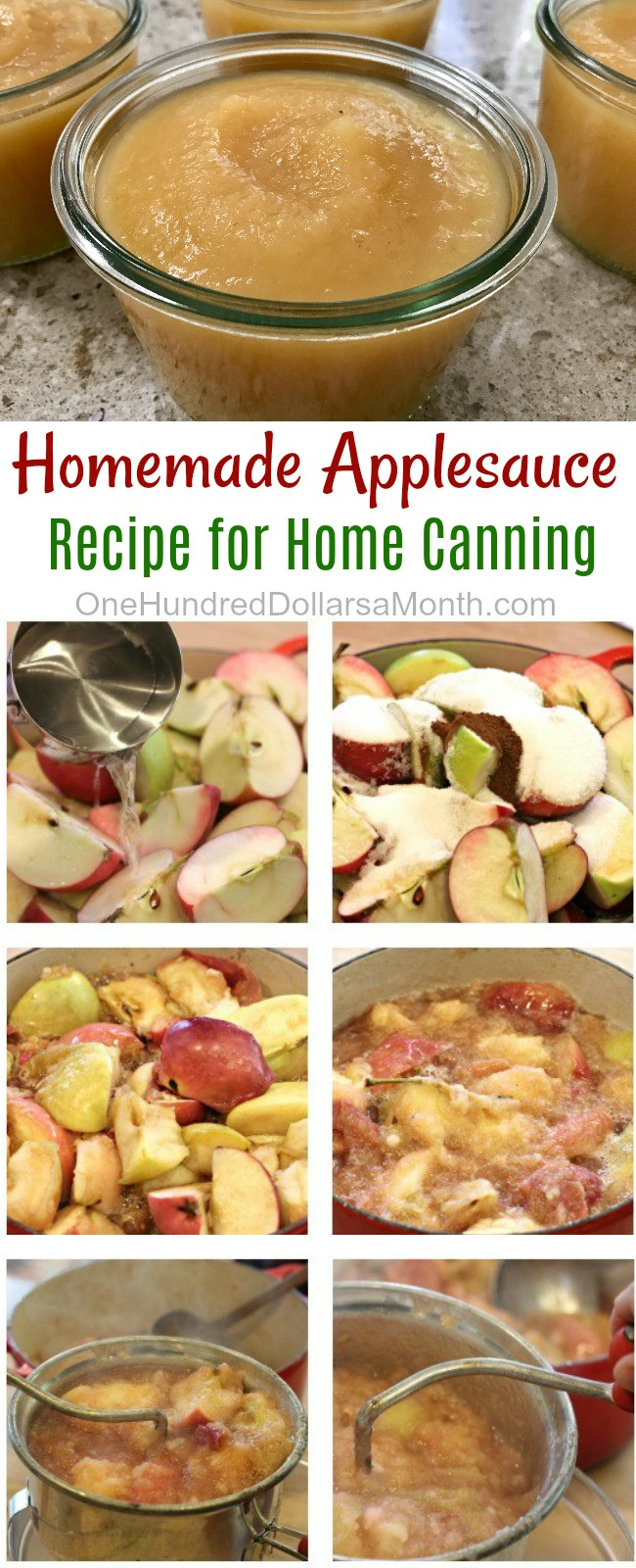 Canning Homemade Applesauce
 Canning 101 How to Make Homemade Applesauce e