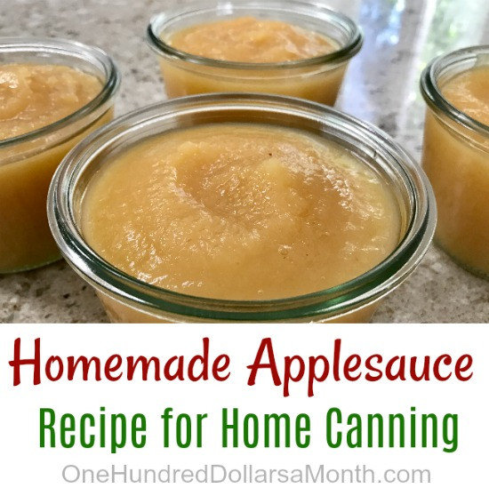 Canning Homemade Applesauce
 Canning 101 How to Make Homemade Applesauce e