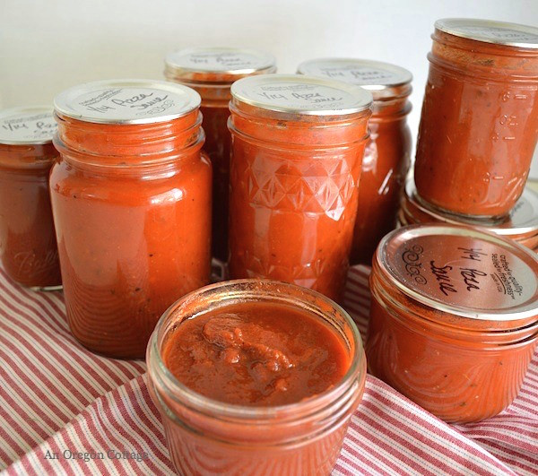 Canning Pizza Sauce
 Home Canned Pizza Sauce from frozen or fresh tomatoes