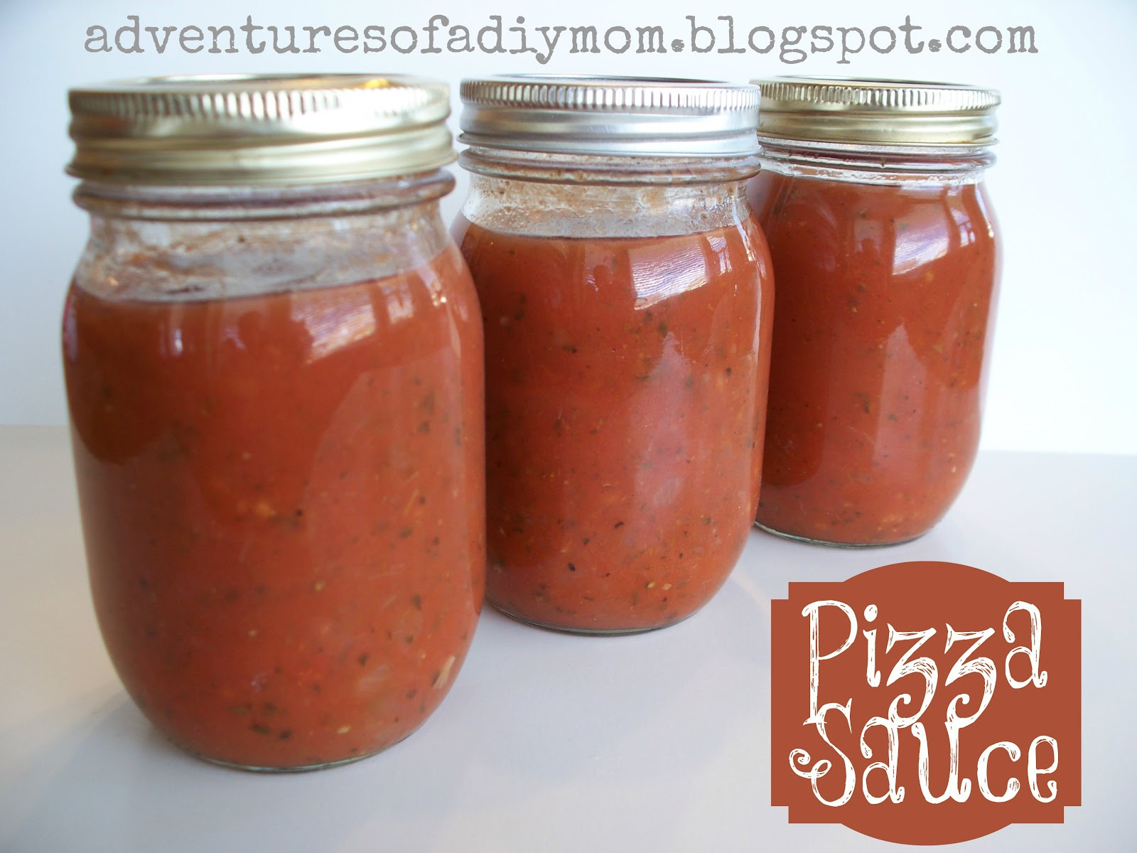 Canning Pizza Sauce
 Home Canned Pizza Sauce Adventures of a DIY Mom