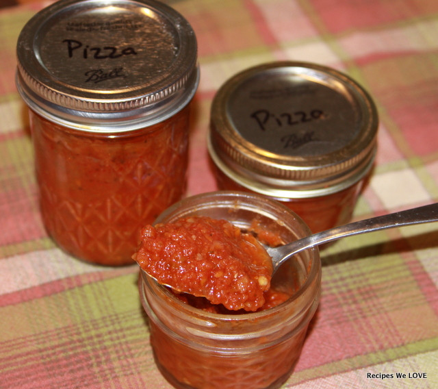 Canning Pizza Sauce
 Recipes We Love Canning Pizza Sauce