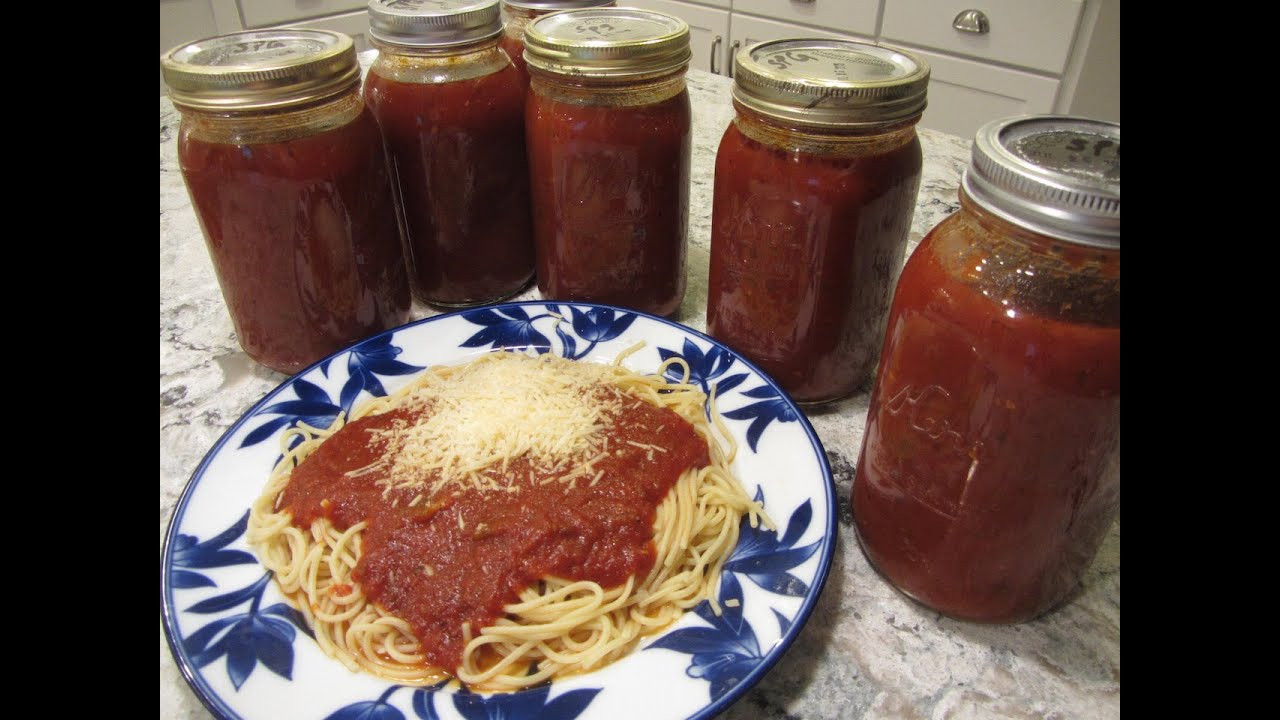 Canning Spaghetti Sauce Recipe
 Spaghetti Sauce Canning Recipe Delicious