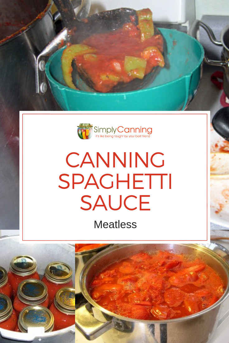 Canning Spaghetti Sauce Recipe
 Canning Spaghetti Sauce meatless is a snap with this great