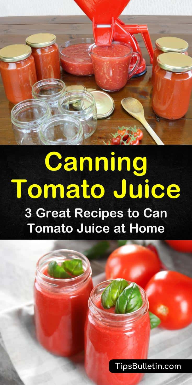 Canning Tomato Juice
 Canning Tomato Juice 3 Great Recipes to Can Tomato Juice