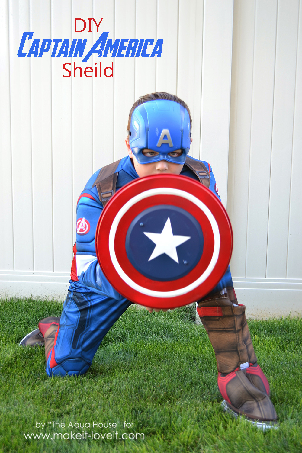 Captain America Mask DIY
 DIY Captain America Shield an IKEA Hack
