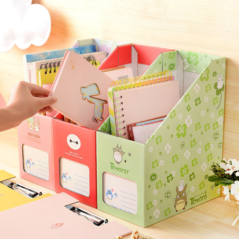 Cardboard Organizer DIY
 Fashion DIY CardBoard Storage Box student hostel Pen