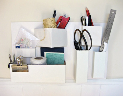 Cardboard Organizer DIY
 diy project recycled cardboard organizer – Design Sponge