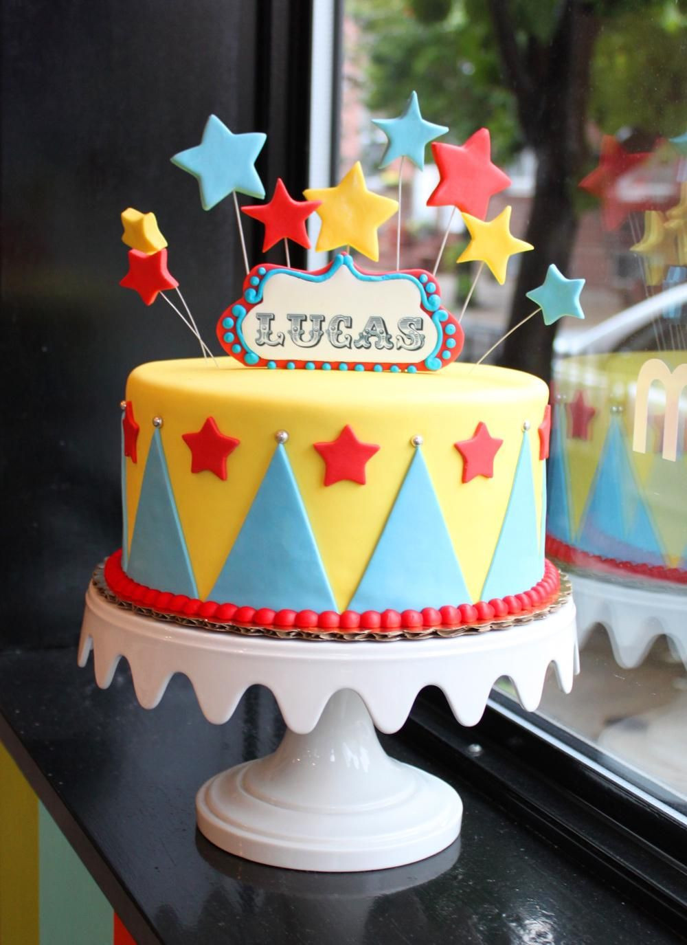 Carnival Themed Birthday Cakes
 Circus Celebration Cake Whipped Bakeshop