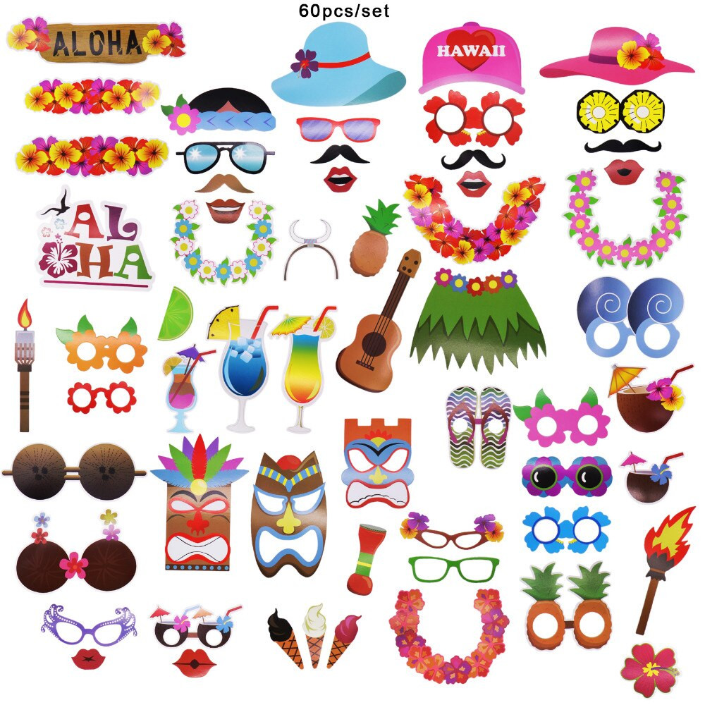 Carnival Themed Graduation Party Ideas
 Hawaii Carnival party Props Themed Summer beach